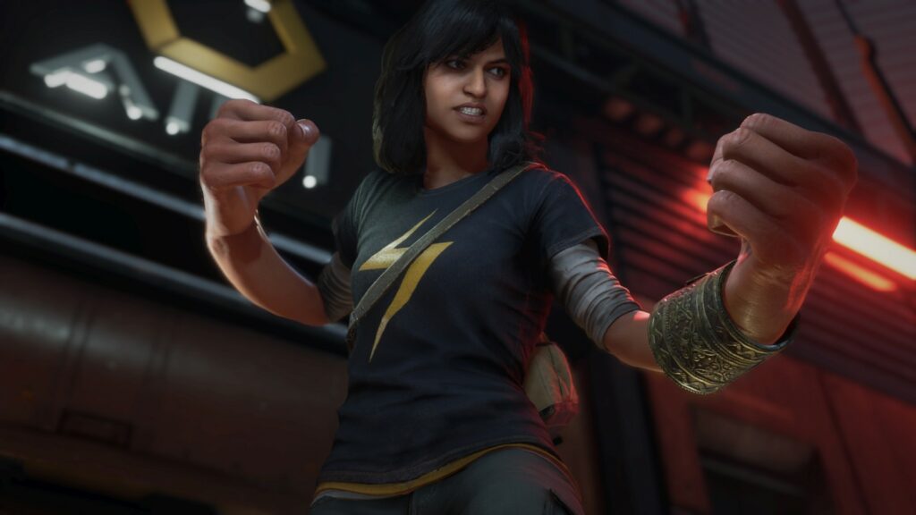 Kamala Khan dans Marvel's Avengers // Source : Square Enix Kamala Khan dans Marvel's Avengers // Source : Square Enix
