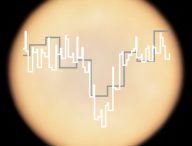 Signature de la phosphine dans le spectre de Vénus. // Source : ALMA (ESO/NAOJ/NRAO), Greaves et al. & JCMT (East Asian Observatory)