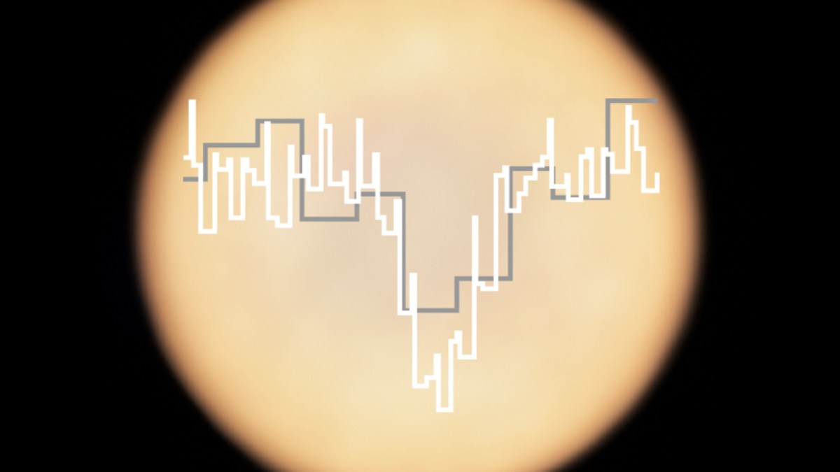 Signature de la phosphine dans le spectre de Vénus. // Source : ALMA (ESO/NAOJ/NRAO), Greaves et al. & JCMT (East Asian Observatory)