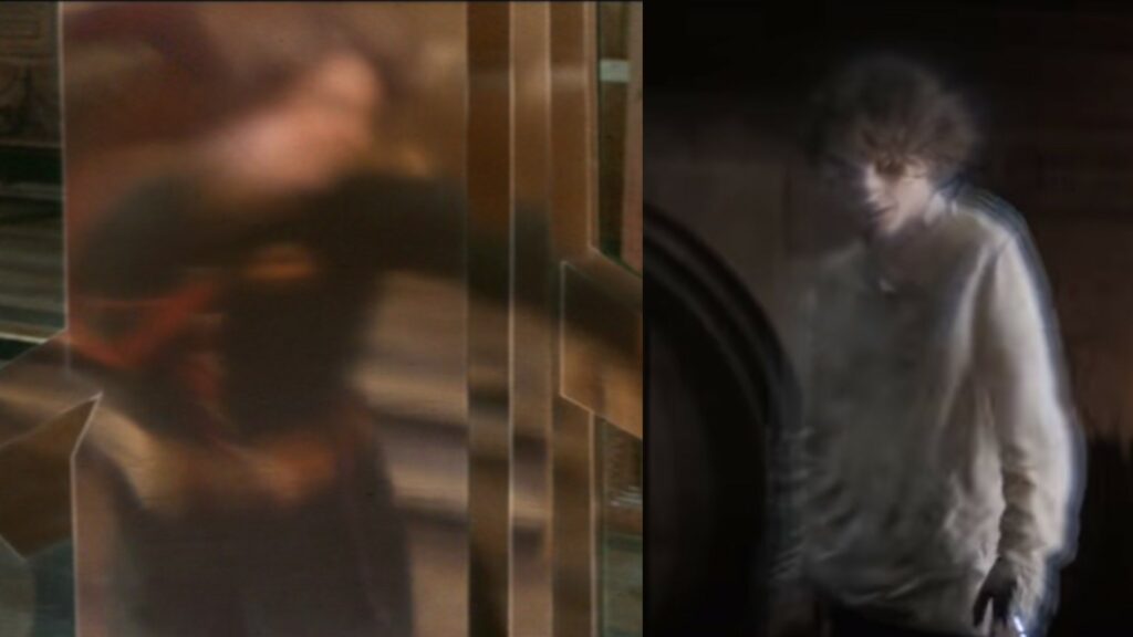 À gauche, le bouclier de Paul lors de l'adaptation par Lynch, à droite le bouclier issu du trailer de Villeneuve.