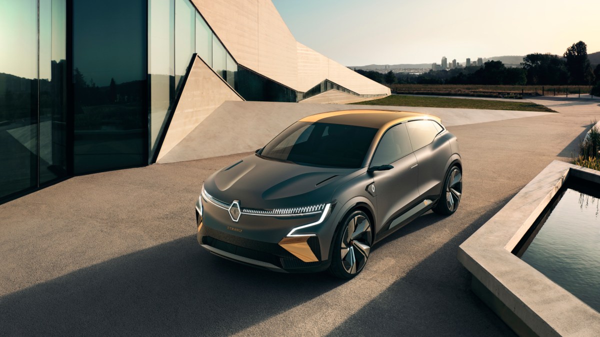 Renault Mégane eVision // Source : Renault