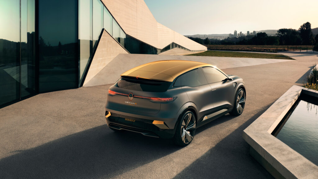 Renault Mégane eVision // Source : Renault Renault Mégane eVision // Source : Renault