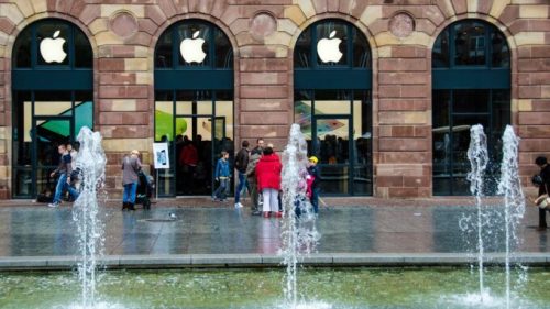 L'Apple Store de Strasbourg. // Source : Marc Buehler