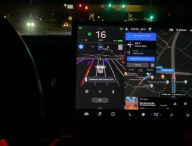 Conduite autonome de Tesla en bêta // Source : Capture d'écran YouTube