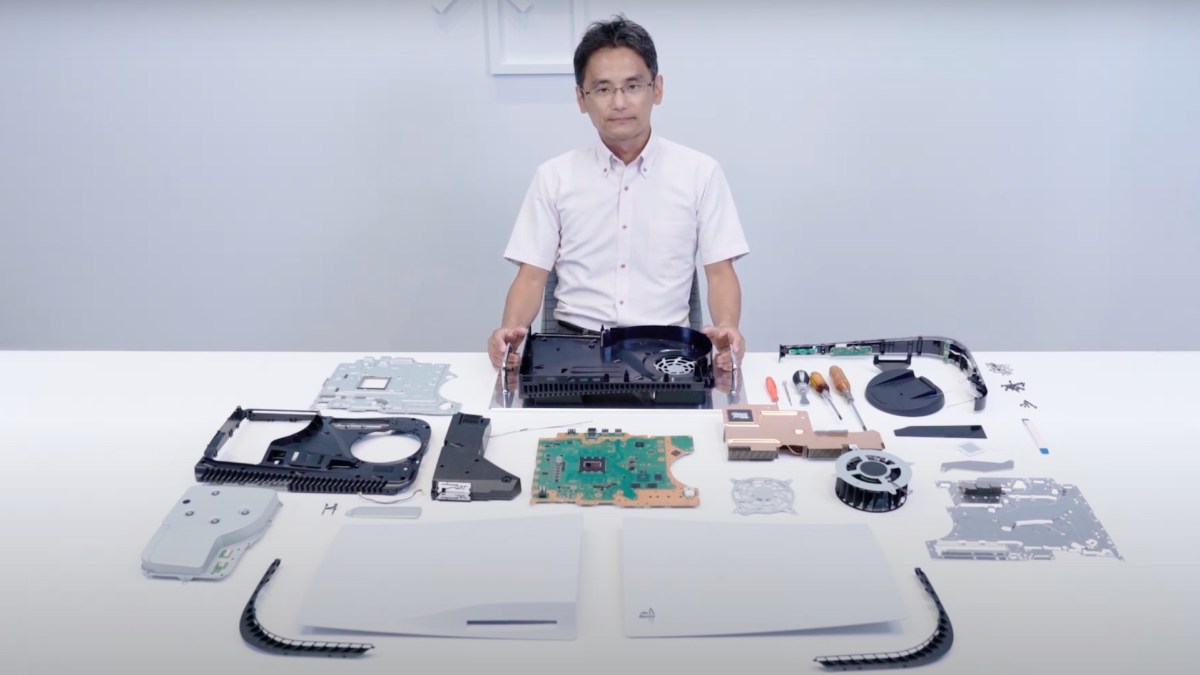 Désassemblage de la PS5 // Source : Sony
