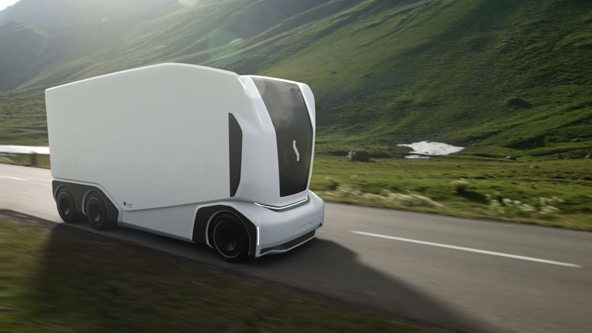 Camion drone d'Einride // Source : Einride (via The Verge)