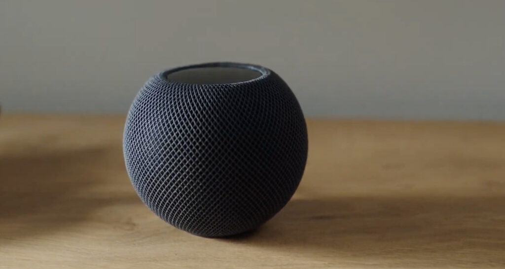 Le HomePod Mini d'Apple // Source : Apple Le HomePod Mini d'Apple // Source : Apple