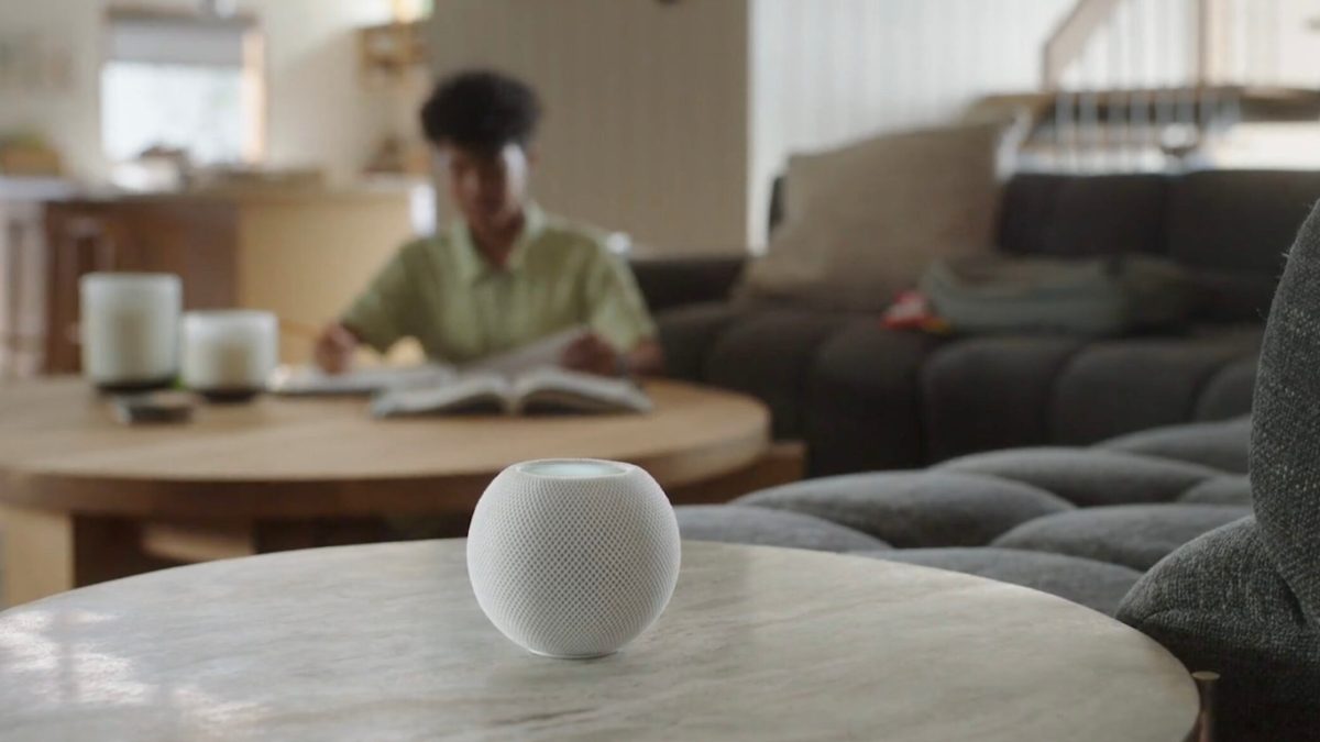 Le HomePod Mini d'Apple // Source : Apple