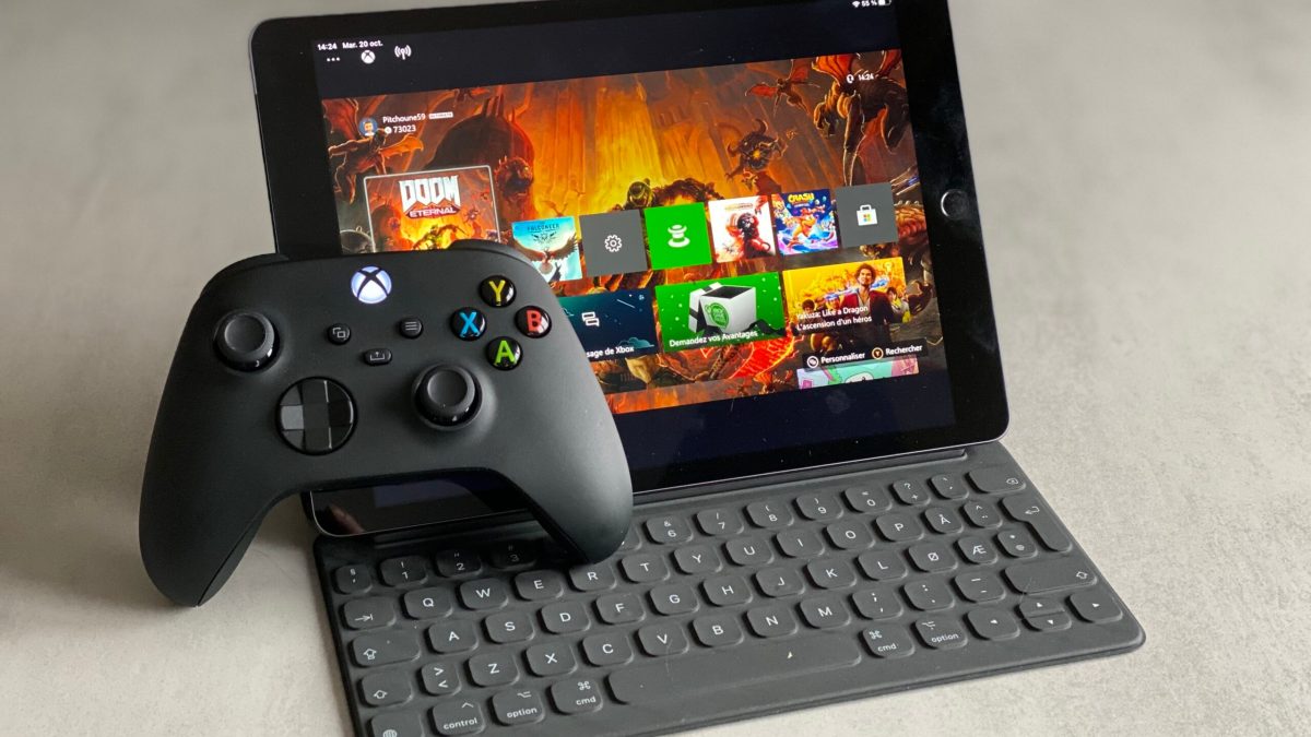 Fonctionnalité Remote Play Xbox sur iOS // Source : Maxime Claudel pour Numerama