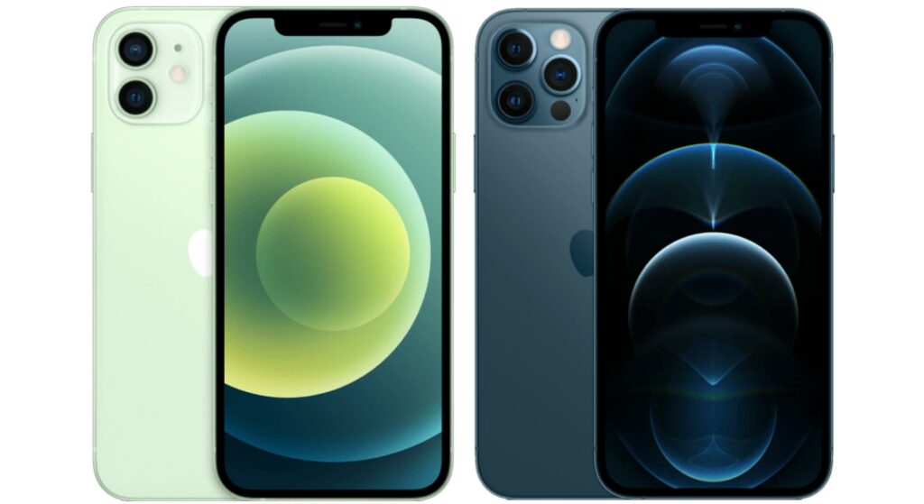 L'iPhone 12 et l'iPhone 12 Pro // Source : RED L'iPhone 12 et l'iPhone 12 Pro // Source : RED