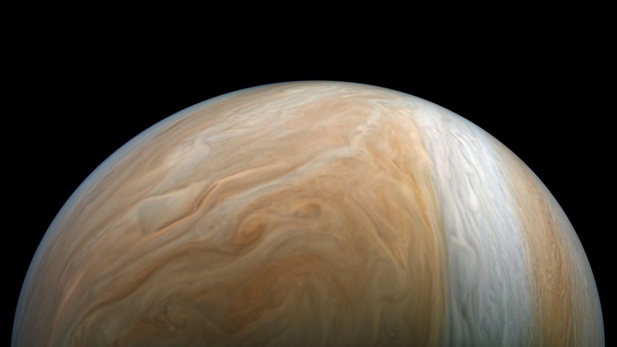 Jupiter. // Source : Flickr/CC/Kevin Gill (photo recadrée)