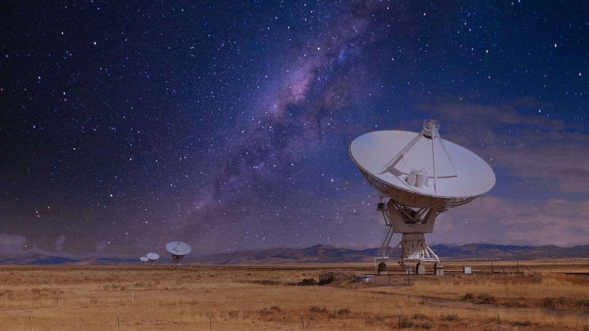 Le Karl G. Jansky Very Large Array, un radiotélescope. // Source : Pixabay