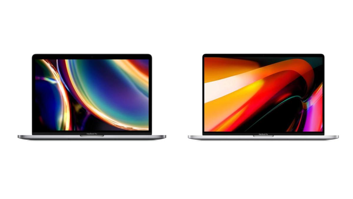 Les MacBook Pro 13 et 16 pouces // Source : Apple