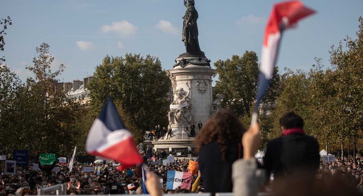 Manifestation france liberté