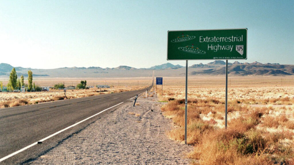 La State Route 375. // Source : Wikimedia/CC/Cooper (image recadrée)