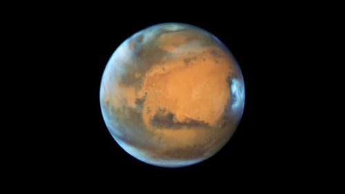 Opposition de Mars en 2016. // Source : Flickr/CC/Hubble ESA (photo recadrée et modifiée)