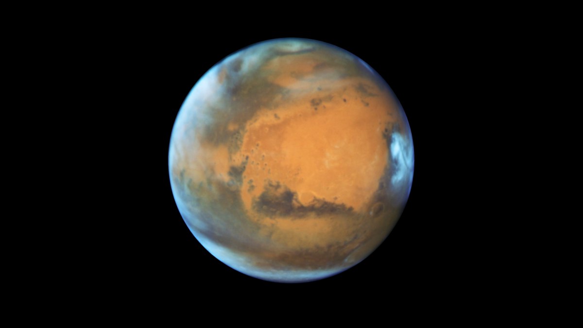 Opposition de Mars en 2016. // Source : Flickr/CC/Hubble ESA (photo recadrée et modifiée)