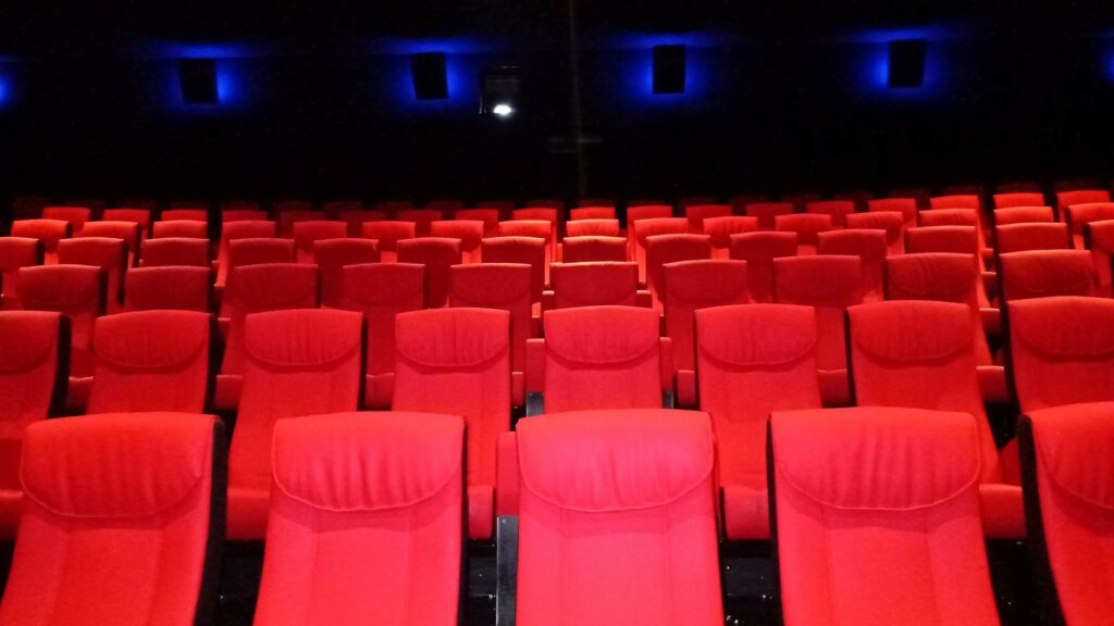 Salle de cinéma fauteuils