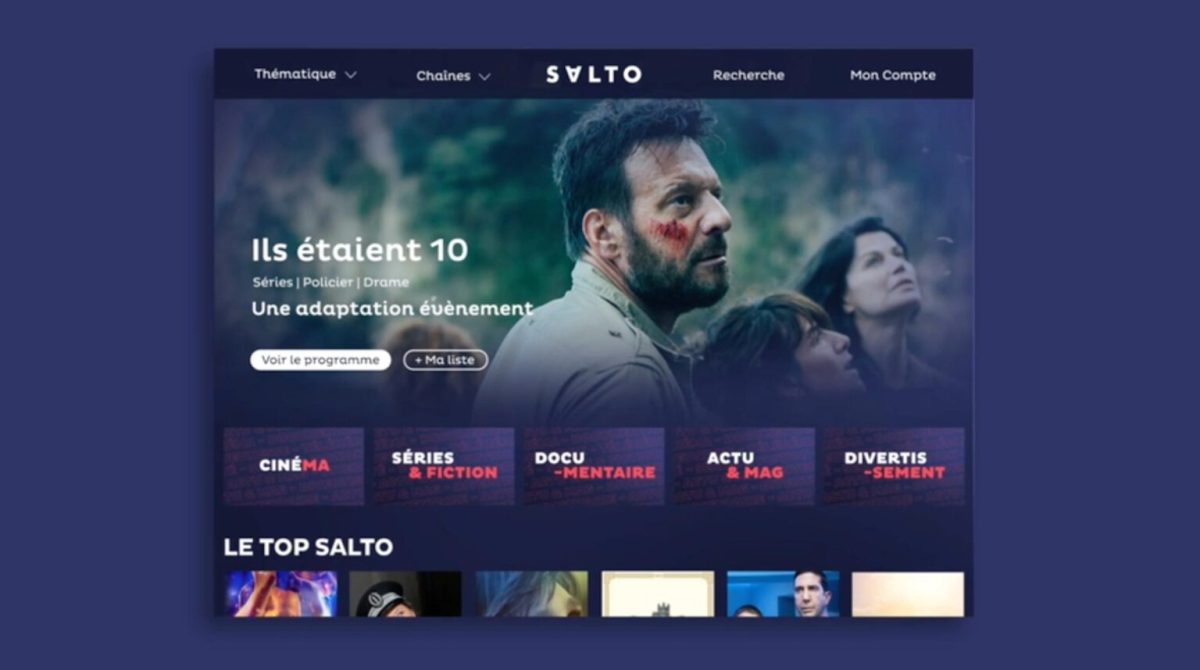 Preview de l'interface de Salto