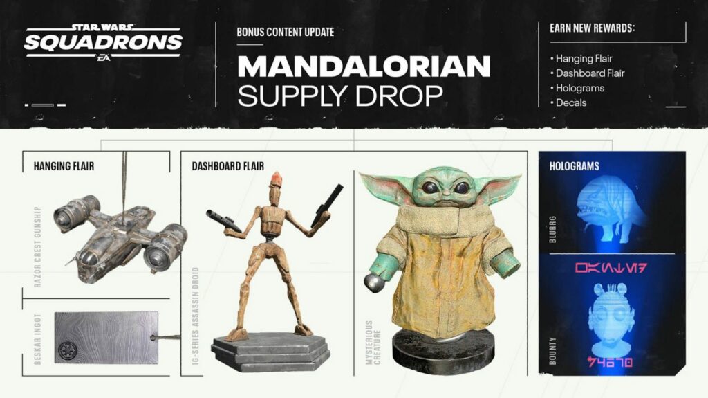 The Mandalorian dans Star Wars: Squadrons