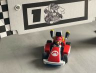 Le kart et une porte de Mario Kart Live: Home Circuit // Source : Nintendo