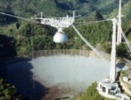 Le radiotélescope d'Arecibo. // Source : Arecibo Observatory