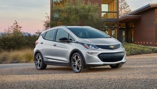 Un modèle de Chevrolet Bolt // Source : Chevrolet