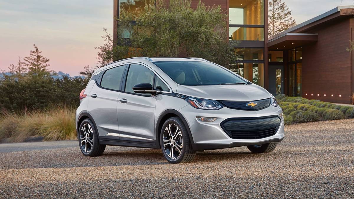 Un modèle de Chevrolet Bolt // Source : Chevrolet