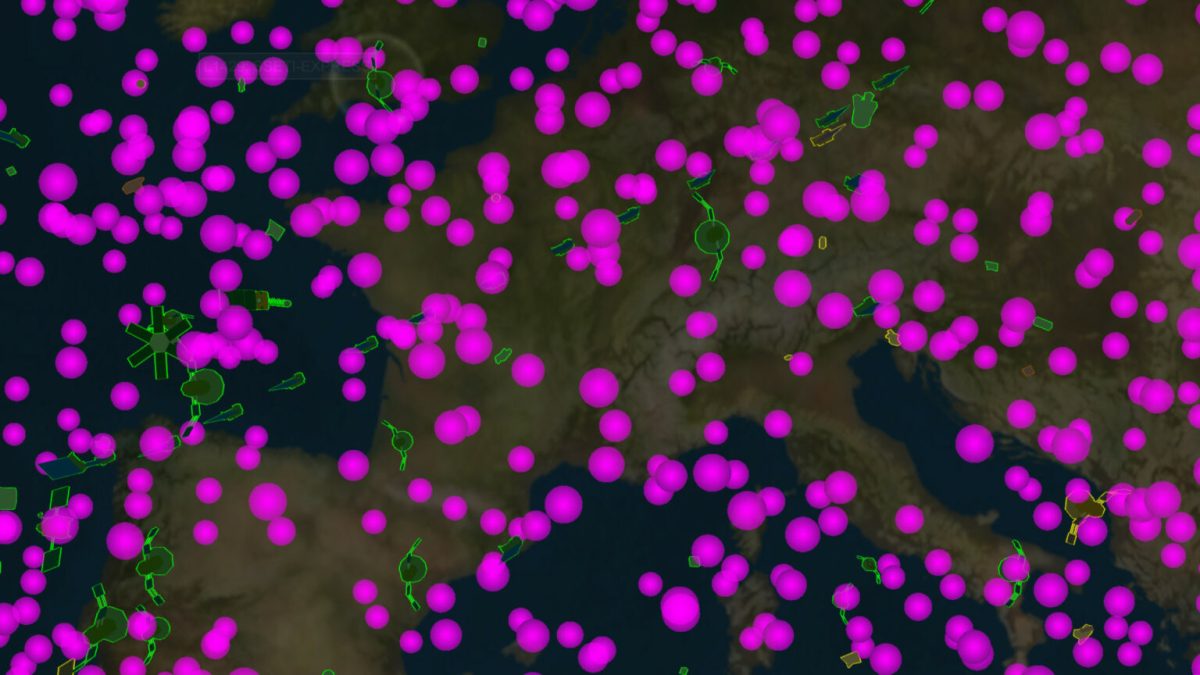 Zoom sur la France... si vous arrivez encore à la voir. // Source : Capture d'écran le 13 novembre 2020