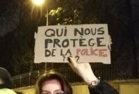 Manifestation du 17 novembre 2020 // Source : Aurore Gayte / Numerama