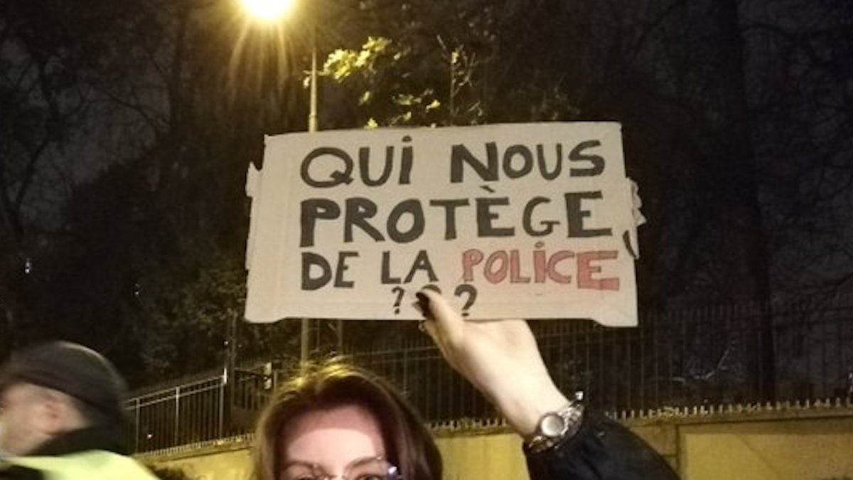 Manifestation du 17 novembre 2020 // Source : Aurore Gayte / Numerama