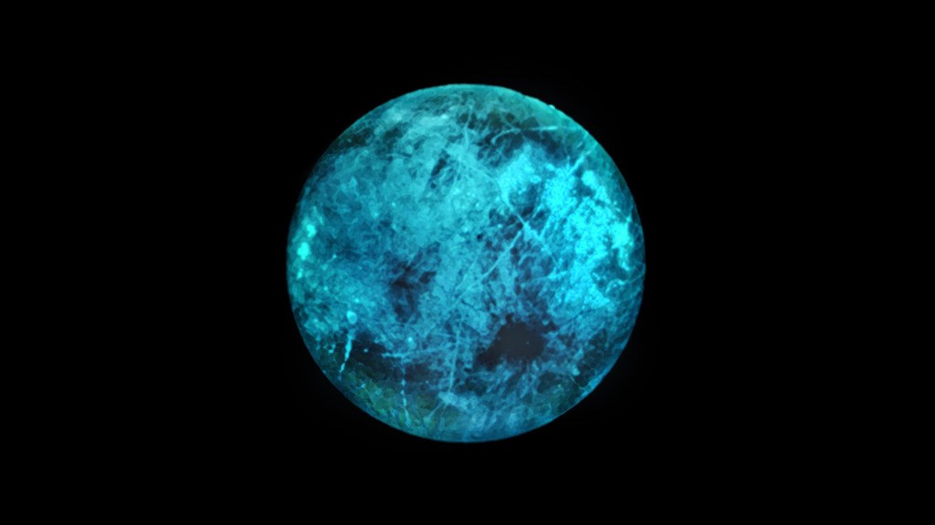 Côté nuit sur Europe (vue d'artiste). // Source : NASA/JPL-Caltech (photo recadrée et modifiée)