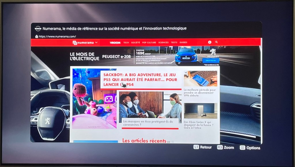 Ps5 Comment Acceder Au Navigateur Web Cache Numerama