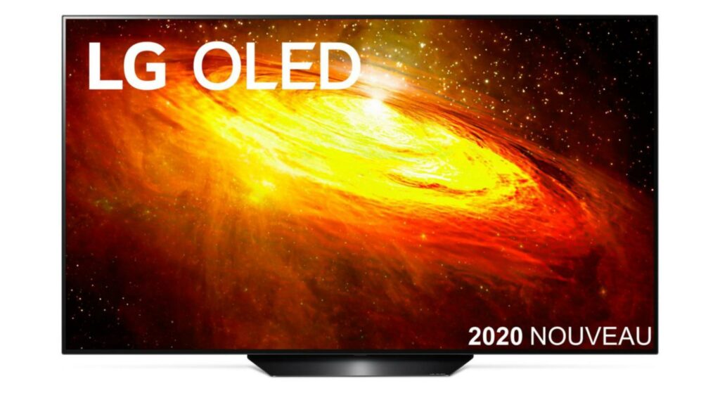 La TV LG OLED BX6 de 55 pouces. La TV LG OLED BX6 de 55 pouces.