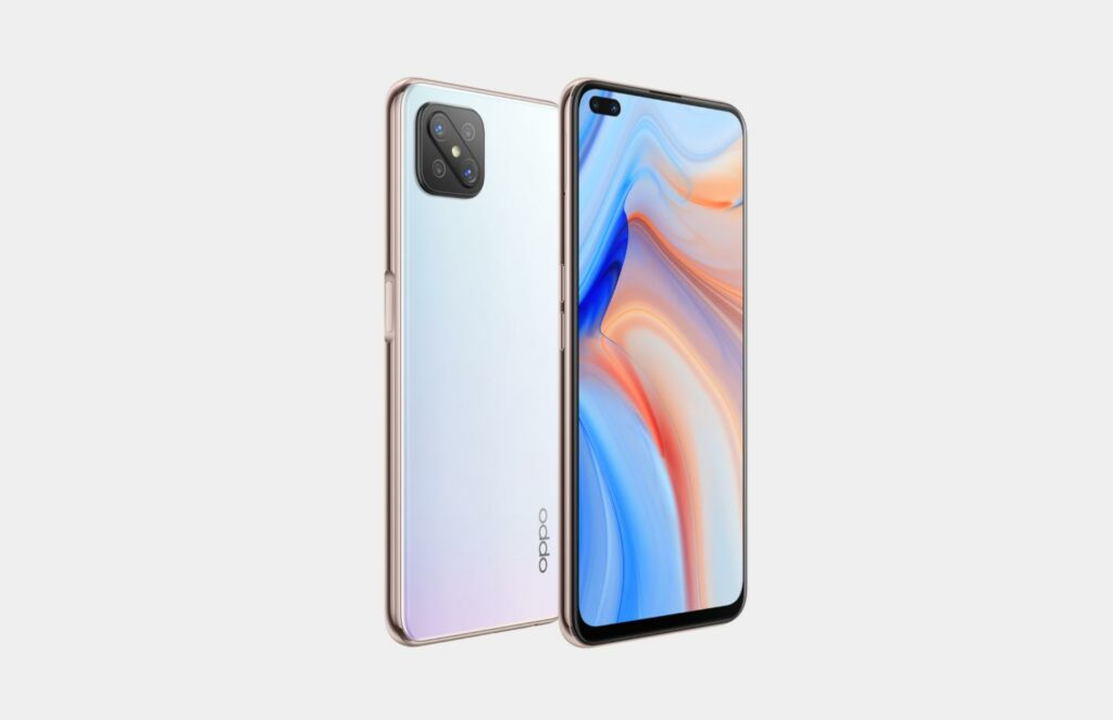 L'Oppo Reno4 Z. L'Oppo Reno4 Z.