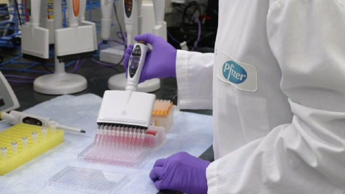 Le candidat vaccin de Pfizer est en phase 3 et tire des résultats prometteurs. // Source : Pfizer