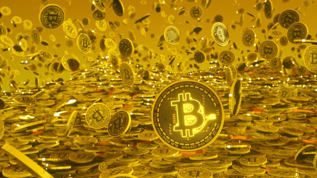 Pluie-de-bitcoins