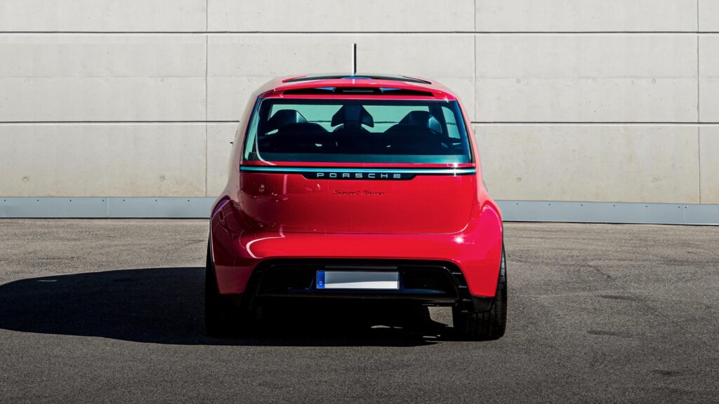 Le prototype Porsche Vision Renndienst // Source : Porsche Le prototype Porsche Vision Renndienst // Source : Porsche