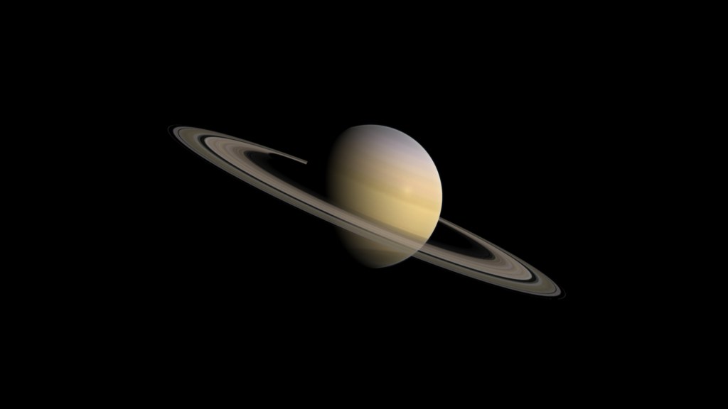 Saturne. // Source : Flickr/CC/bark (photo recadrée et modifiée)