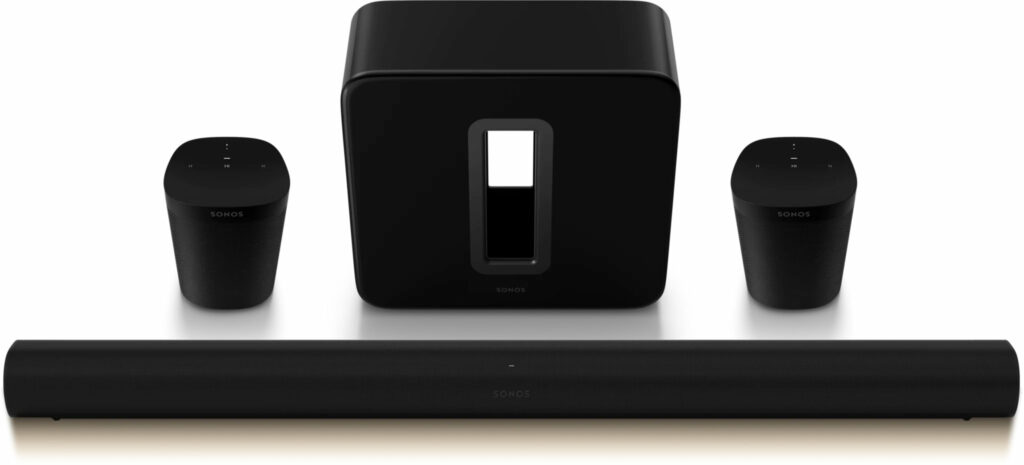 Home cinéma Sonos // Source : Sonos Home cinéma Sonos // Source : Sonos