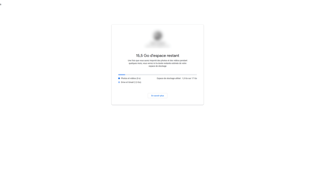 Stockage Google Photos Stockage Google Photos