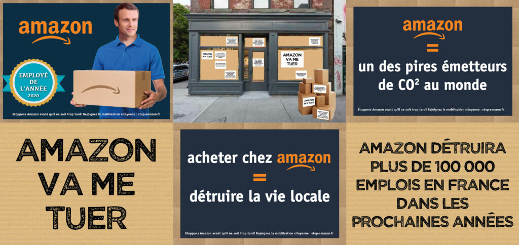 Le kit de mobilisation de Stop Amazon // Source : StopAmazon