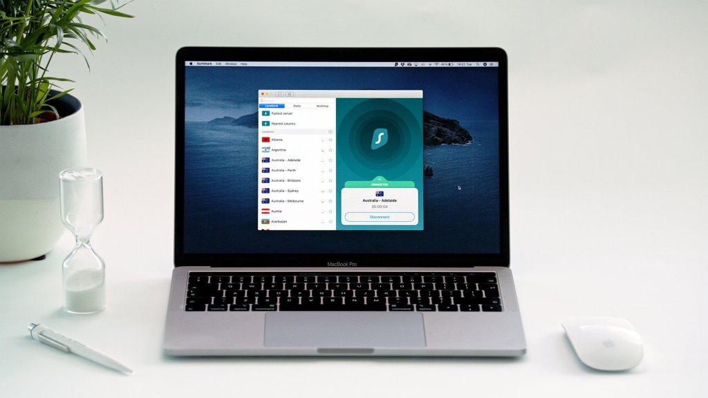 Surfshark VPN application macbook