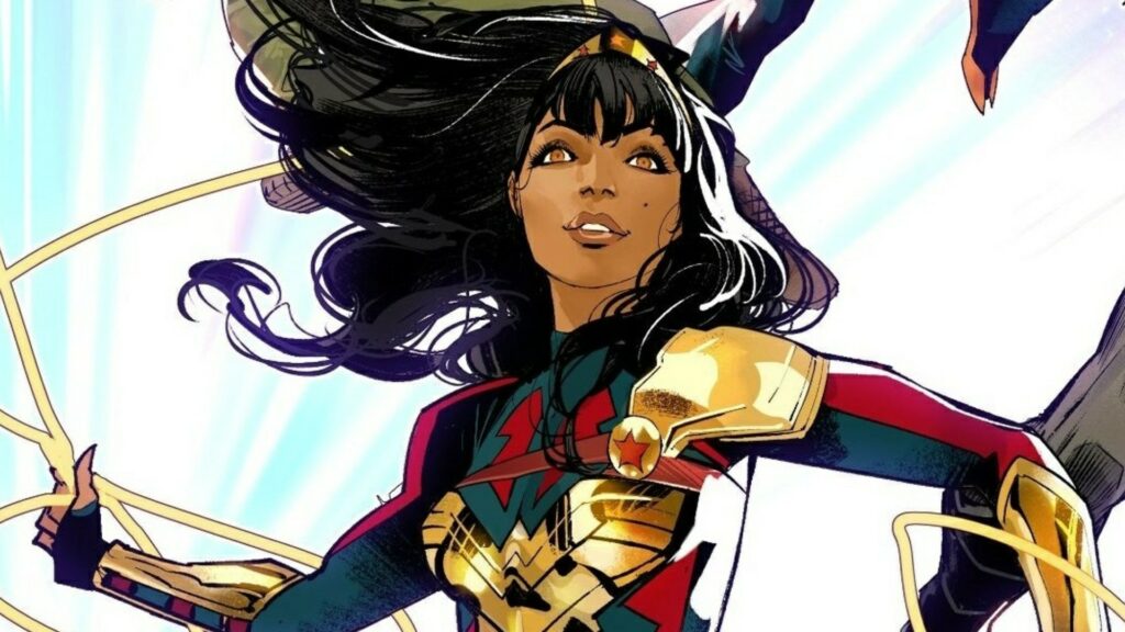 Yara Flor, nouvelle Wonder Woman, sous le nom de Wonder Girl. // Source : Joelle Jones