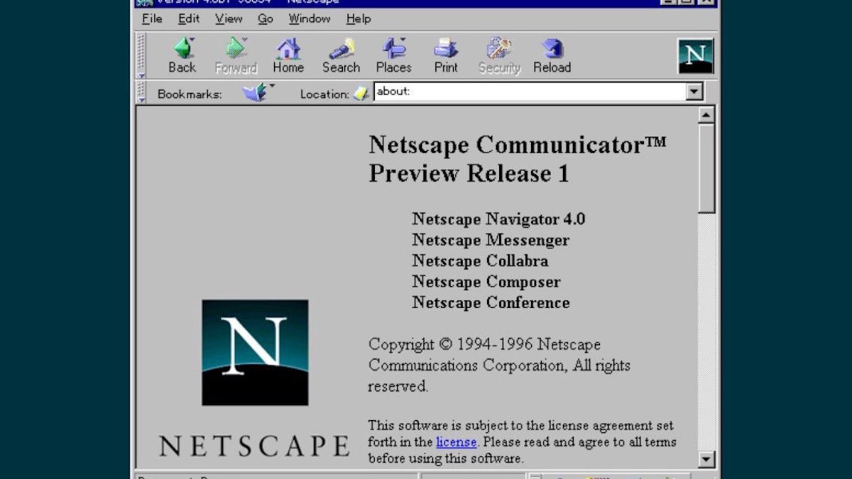 Netscape Communicator // Source : Medium