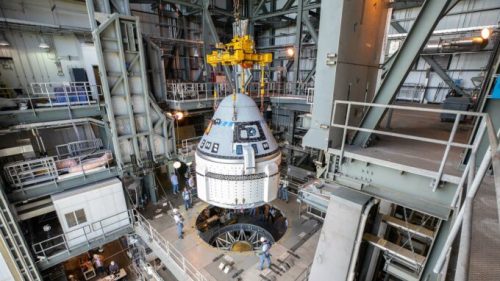 CST-100 Starliner // Source :  NASA/Cory Huston