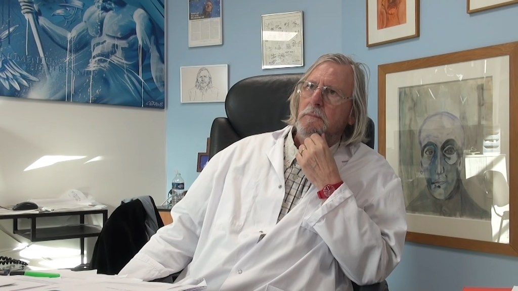 Didier Raoult, dans sa vidéo du 25 novembre 2020. // Source :  IHU Méditerranée-Infection