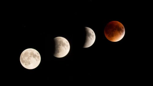 Éclipse de Lune. // Source : Flickr/CC/liz west (photo recadrée)