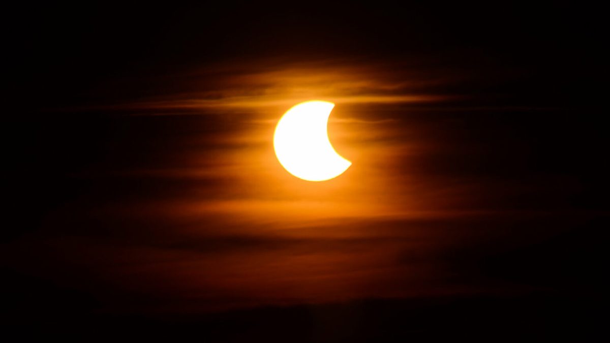 Une éclipse solaire. // Source : Flickr/CC/Erik Drost (photo recadrée)