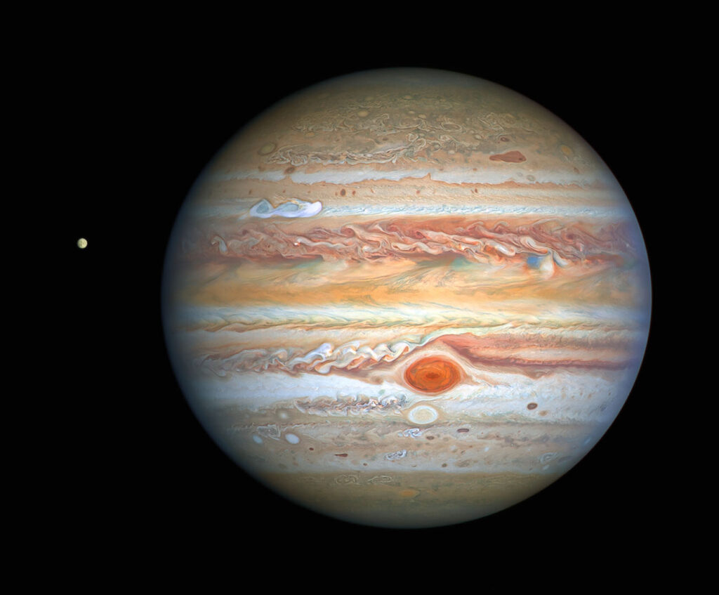 Hubble Europe Jupiter